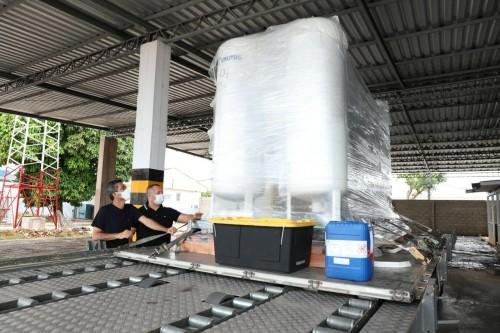 Governo do Amazonas, por meio da SES-AM, entrega usina de oxigênio ao município de Manicoré
