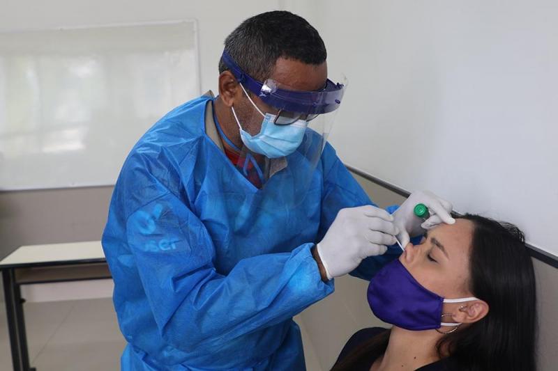 Em Manaus, FVS-AM já realizou mais de 3,4 mil testagens de detecção do novo coronavírus em profissionais da educação