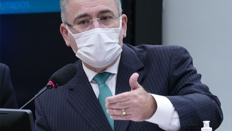 Ministro da Saúde, Marcelo Queiroga, reforça compromisso do Governo Federal em vacinar todos os brasileiros em 2021