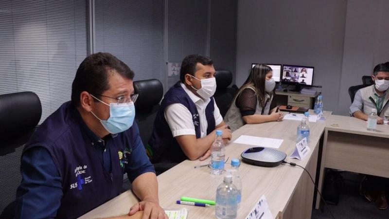 Amazonas monta força-tarefa para acelerar vacinação contra Covid-19 no interior do estado