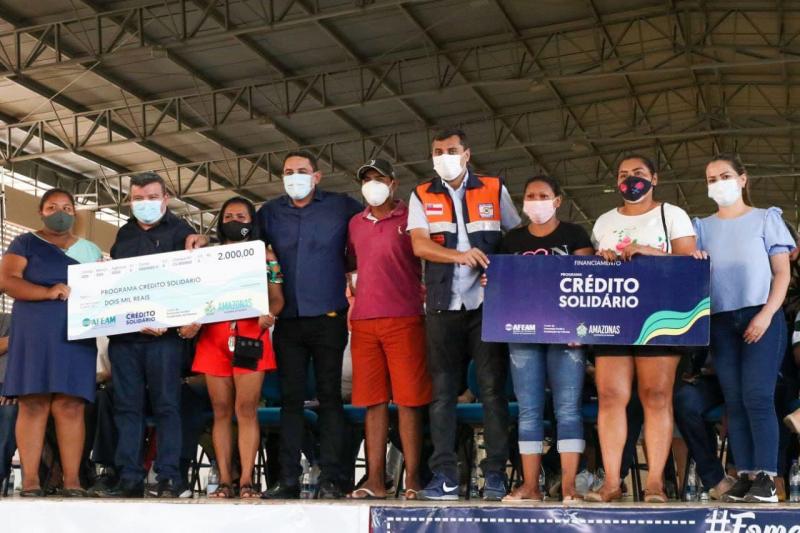 Wilson Lima leva ações da Operação Enchente e linhas de crédito para o município de Borba