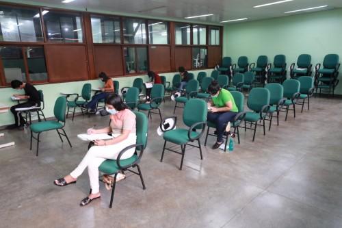 Com segurança e medidas de prevenção contra Covid-19, vestibular da UEA iniciou domingo (30)