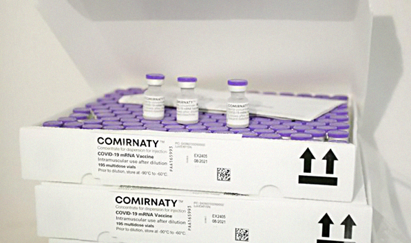 Ministério da Saúde recebe mais 2,3 milhões de doses da vacina da Pfizer