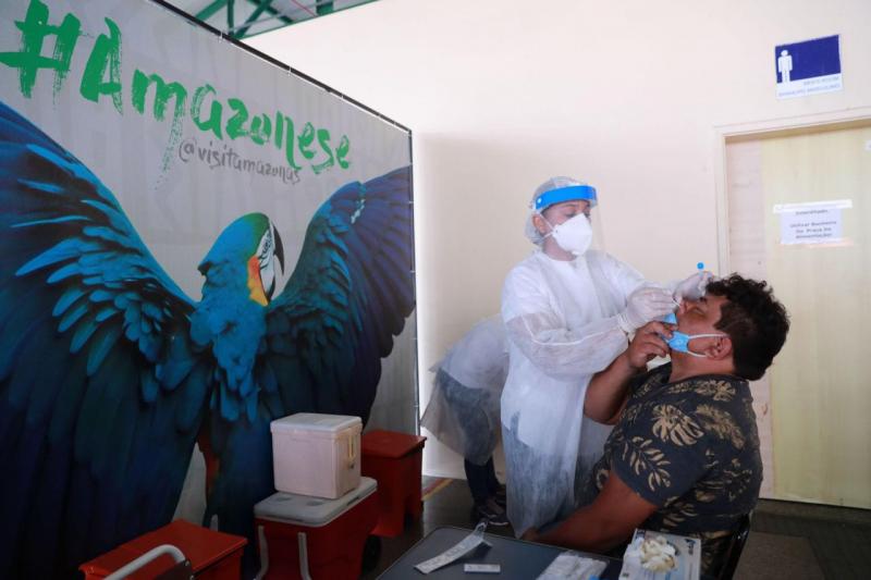 Governo do Amazonas inicia testagem de passageiros no Porto de Manaus