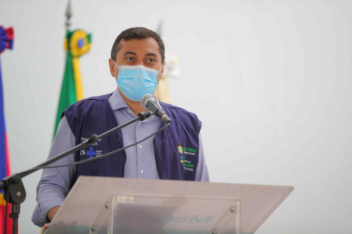 Governador Wilson Lima anuncia novo mutirão de vacinação contra Covid-19 