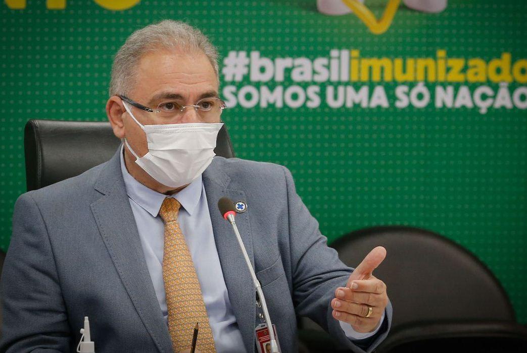 Queiroga diz que avião com 1,5 milhão de doses da Janssen chega amanhã (22)