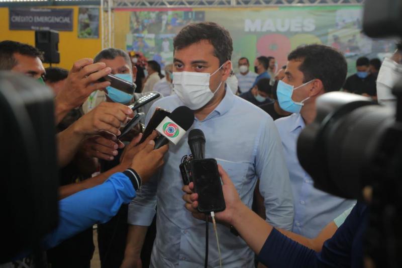 Governador Wilson Lima anuncia investimentos nas áreas de habitação e  saneamento em Maués
