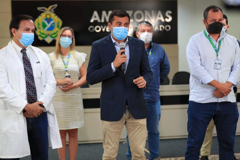 Wilson Lima antecipa vacinação contra a Covid-19 para pessoas a partir de 28 anos em Manaus, em mais um mutirão