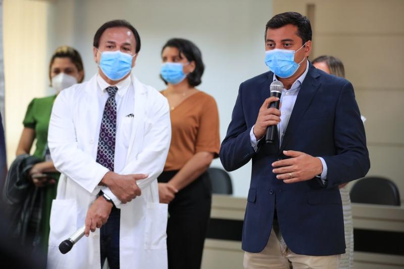 Governador Wilson Lima anuncia médico Anoar Samad como novo secretário estadual de Saúde