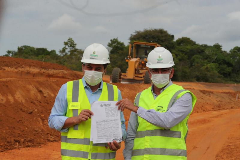 Wilson Lima anuncia para este mês o início das obras de modernização e reforma da AM-010