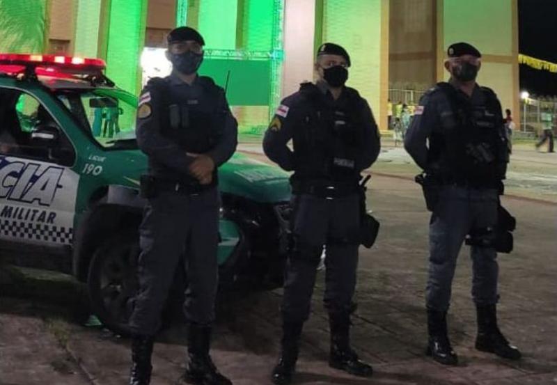 Polícia Militar intensifica policiamento ostensivo durante os festejos em honra a Nossa Senhora do Carmo