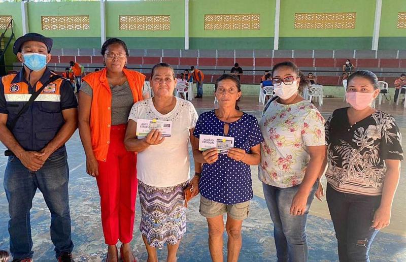 Em Atalaia do Norte, 1.200 famílias são contempladas pelo Auxílio Estadual Enchente