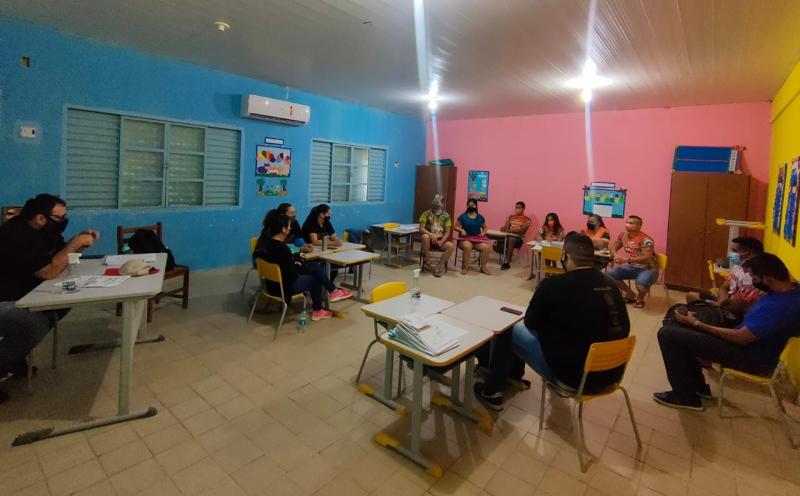 Equipe técnica da Semcult vistoria espaços culturais de Mocambo e Caburi contemplados na Lei Aldir Blanc