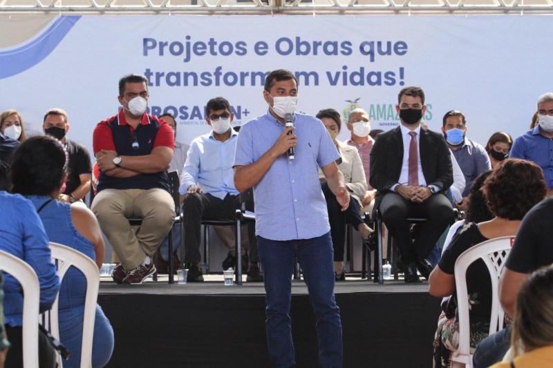 Governador Wilson Lima lança o Prosamin+, com investimentos de R$ 542 milhões em obras