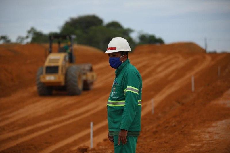 Governo do Amazonas já gerou mais de 600 mil empregos em obras de infraestrutura