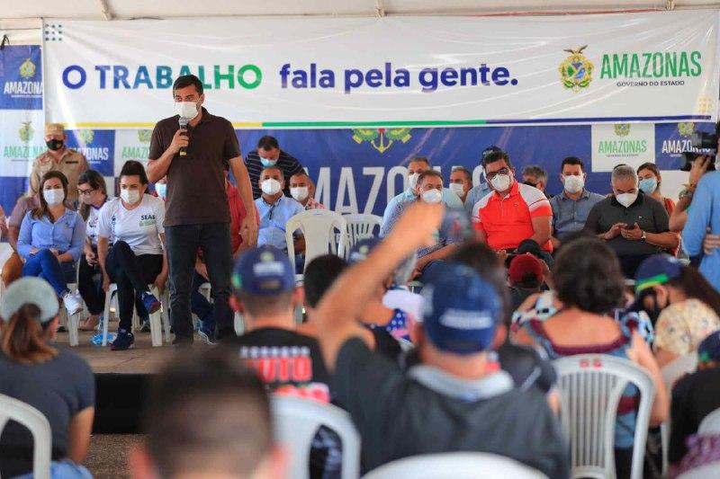 Em Manacapuru, Wilson Lima anuncia para setembro pagamento da subvenção da juta e da malva