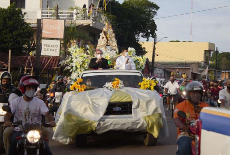 Carreata marca o encerramento da festa em honra a Nossa Senhora do Carmo 2021