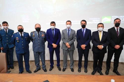 Governador Wilson Lima participa do lançamento do ‘Guardiões do Bioma’ para repressão ao desmatamento ilegal