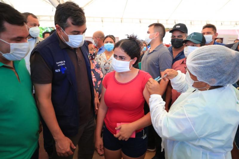 Mutirão em Caapiranga e Beruri encerra com aplicação de 623 doses de vacina contra a Covid-19