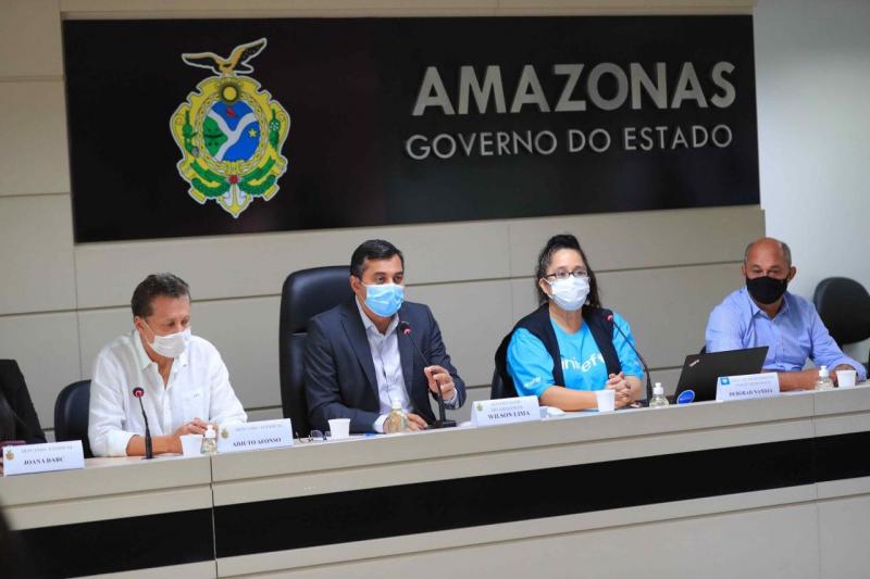 Wilson Lima assina protocolo com Unicef para fortalecer políticas públicas em saúde, assistência social e educação