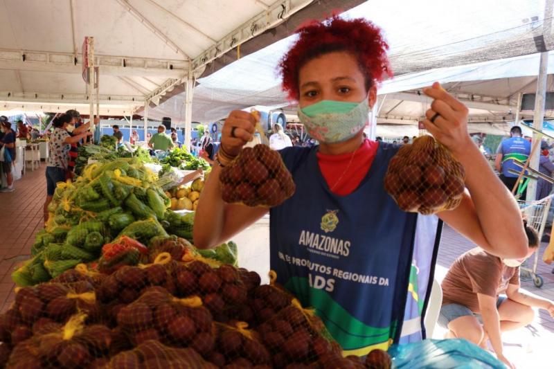 Feiras da ADS movimentam R$ 5 milhões em 2021 e garantem renda a produtores rurais do Amazonas