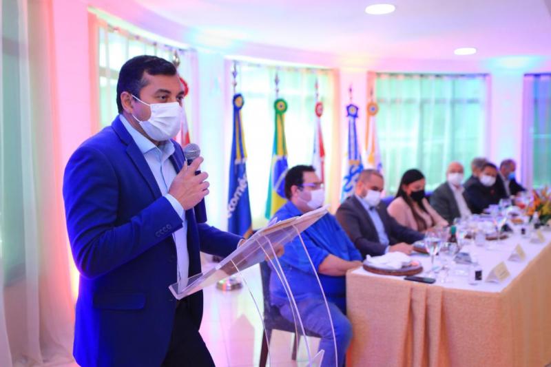 Fecomércio-AM agradece governador Wilson Lima por ações do Estado durante a pandemia de Covid-19