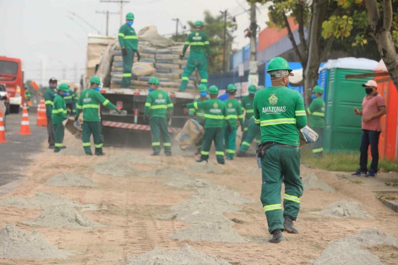 Governo do Estado gera 10 mil novos empregos com início das obras na AM-010