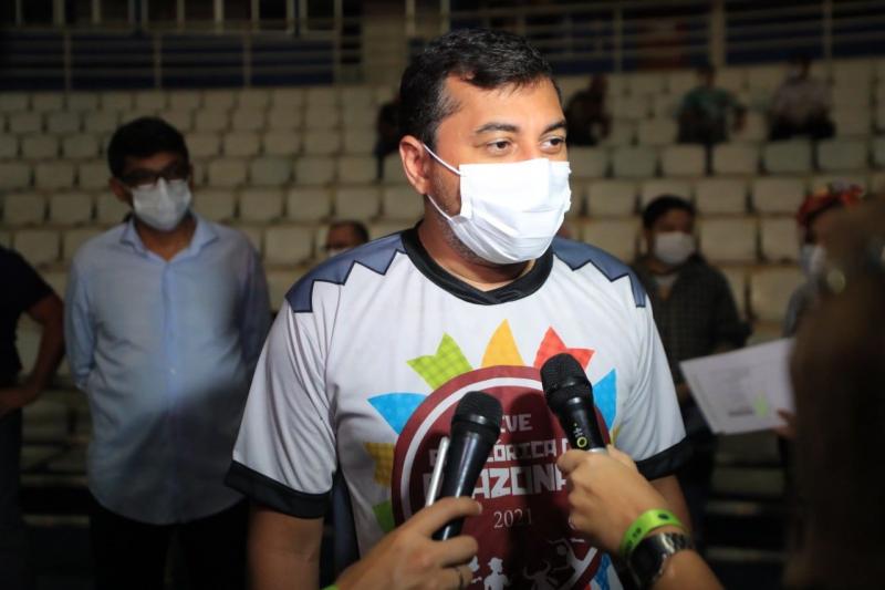 No encerramento da Live Folclórica, governador Wilson Lima destaca a importância da cadeia produtiva da cultura