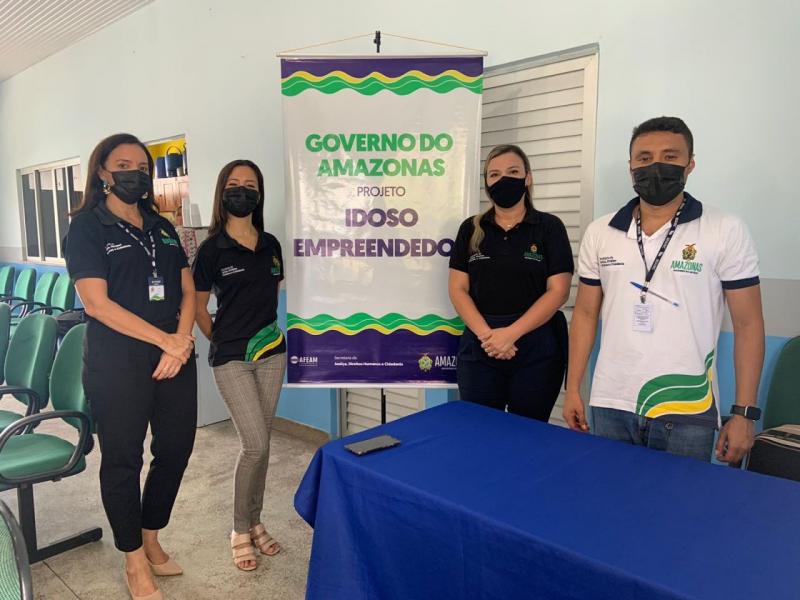 Governo do Estado apresenta projeto Idoso Empreendedor e realiza ações de conscientização em Parintins