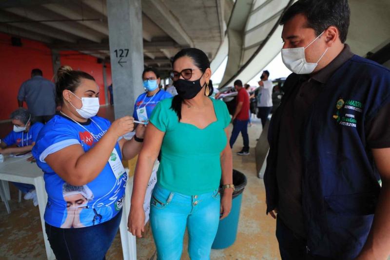 Wilson Lima destaca importância da 2ª dose de vacina para retomada segura das atividades econômicas