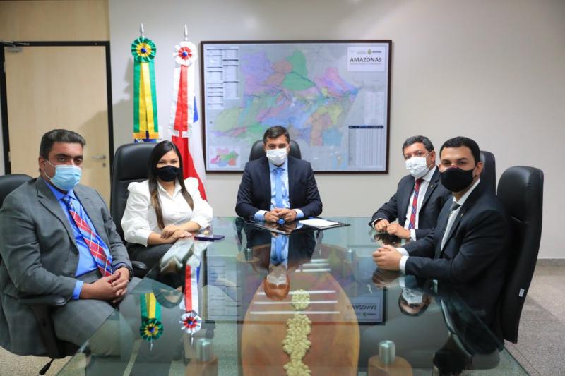 Governador Wilson Lima anuncia deputado Felipe Souza como novo líder do Governo na Aleam