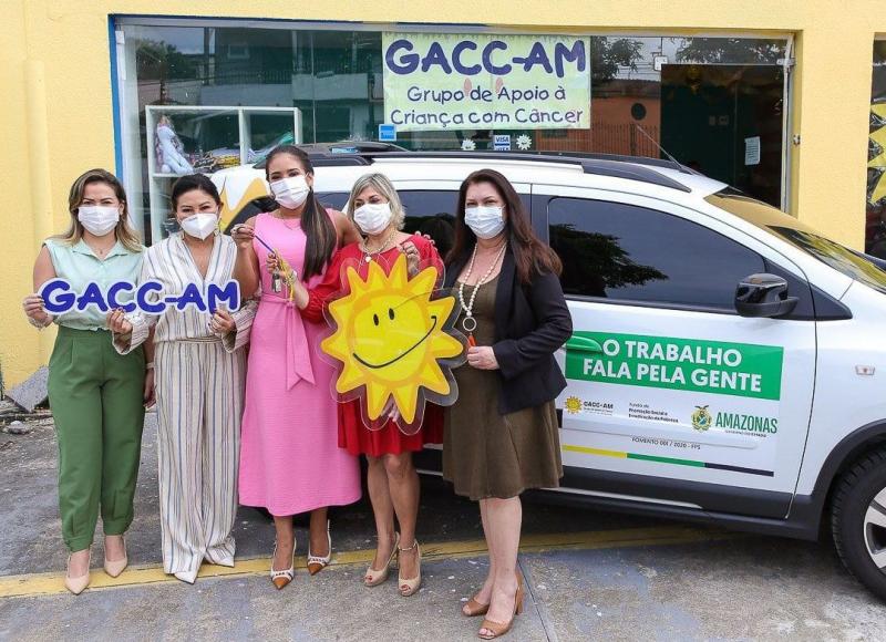 Grupo de Apoio à Criança com Câncer recebe mais de R$ 100 mil em fomento do Governo do Amazonas