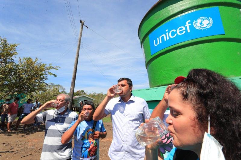 Governo do Amazonas e Unicef inauguram primeiro sistema simplificado de tratamento de água no Careiro da Várzea