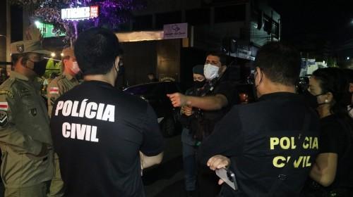 Em Manaus, CIF fecha três festas clandestinas com mais de mil pessoas aglomeradas