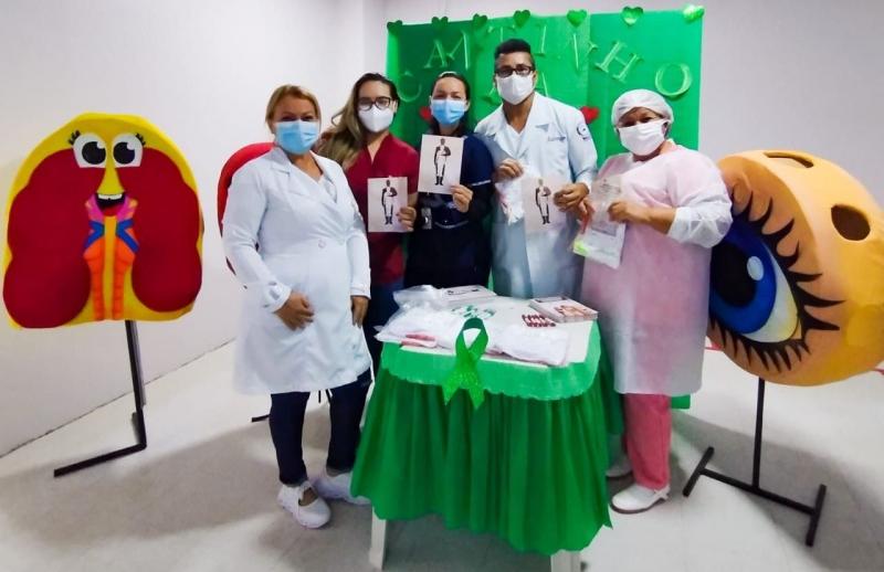 HPS 28 de Agosto realiza ações de conscientização e informação sobre doação de órgãos