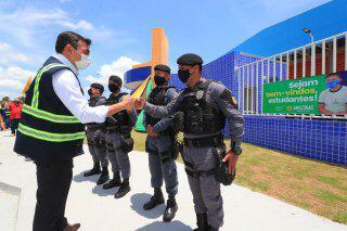 Em Tefé, Wilson Lima reforça medidas para a saúde e segurança