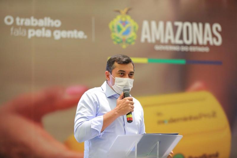 Wilson Lima anuncia aplicação da terceira dose da vacina contra a Covid-19 em idosos acima de 70 anos