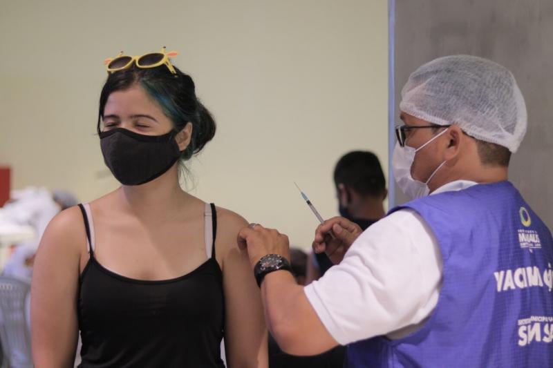 Prefeitura de Manaus prevê vacinar 80% da população no início de outubro