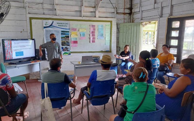 Em Iranduba, Sepror realiza oficina sobre ‘Oportunidades do Manejo de Pirarucu’