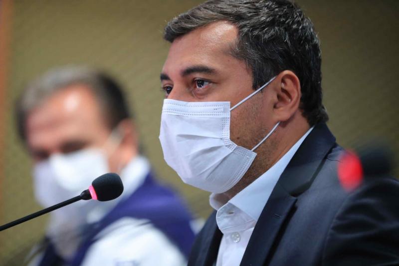 Wilson Lima anuncia exigência de imunização completa contra Covid-19 para público de jogo entre Brasil e Uruguai