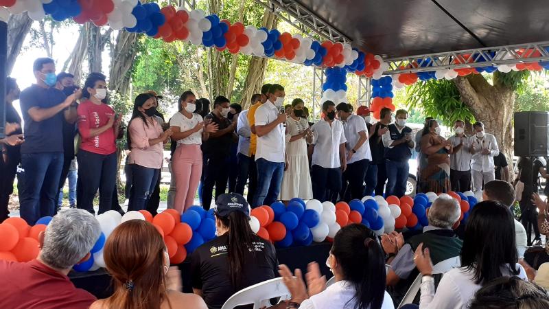 Governador Wilson Lima inaugura UTI e demais obras em Parintins 