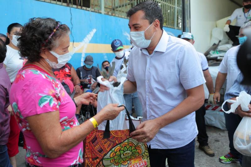 Wilson Lima destaca responsabilidade do Estado com a população vulnerável durante sexto 'Peixe no Prato Solidário'