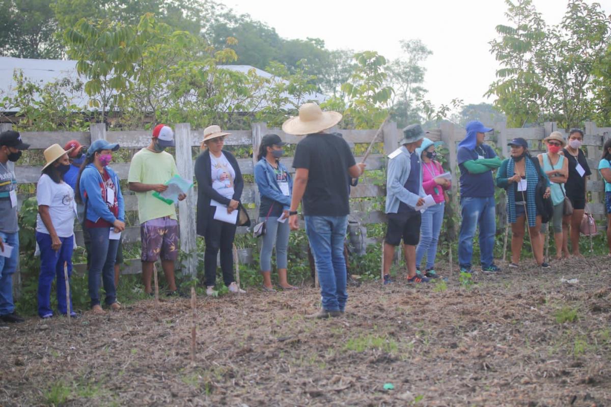 Sempa em Barreirinha promove curso de produção de hortaliças