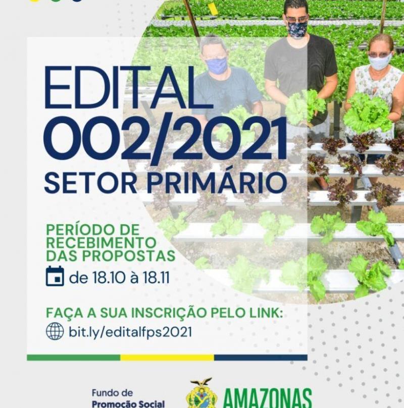 Governo do Estado lança edital para o setor primário em todo o Amazonas