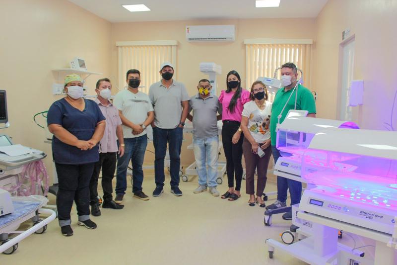 Bi Garcia inaugura ala de UTIs neonatais em Parintins