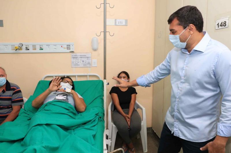 Governador Wilson Lima acompanha intensificação de cirurgias de vesícula na Fundação Hospital Adriano Jorge