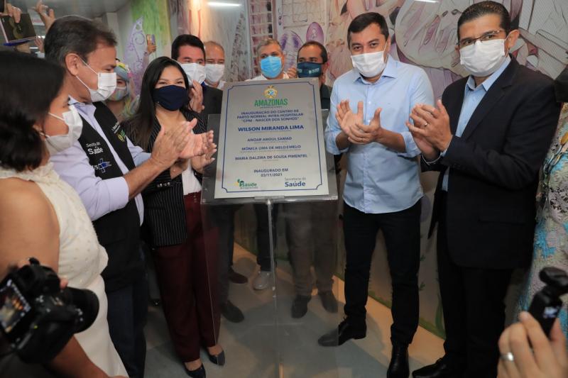 Governador Wilson Lima inaugura Centro de Parto Normal do Instituto da Mulher Dona Lindu