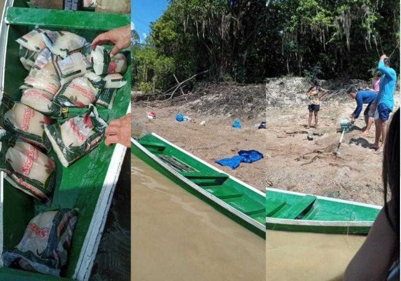 Porfia entre embarcações no Paraná do Aduacá causa naufrágio de rabeta