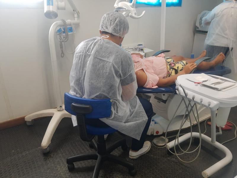 UBS Fluvial promove mais de 370 atendimentos em comunidades às margens do rio Amazonas 