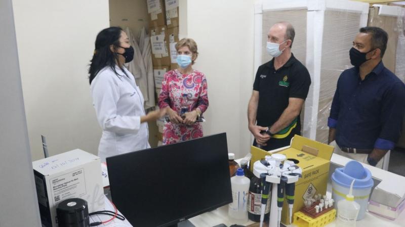 Secretário de Segurança Pública visita sedes do Instituto Médico Legal e departamento de perícia